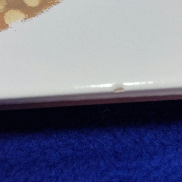 Vintage My Mealtime Prayer Ceramic Tile Kitchen Trivet Retro MCM AS IS - Picture 6 of 10